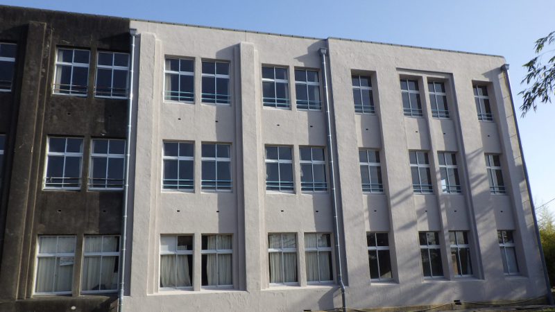 旧鳥羽小学校校舎外壁等改修工事（令和４年度）