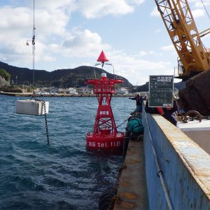 住吉ノ瀬灯浮標ほか5基全交換工事