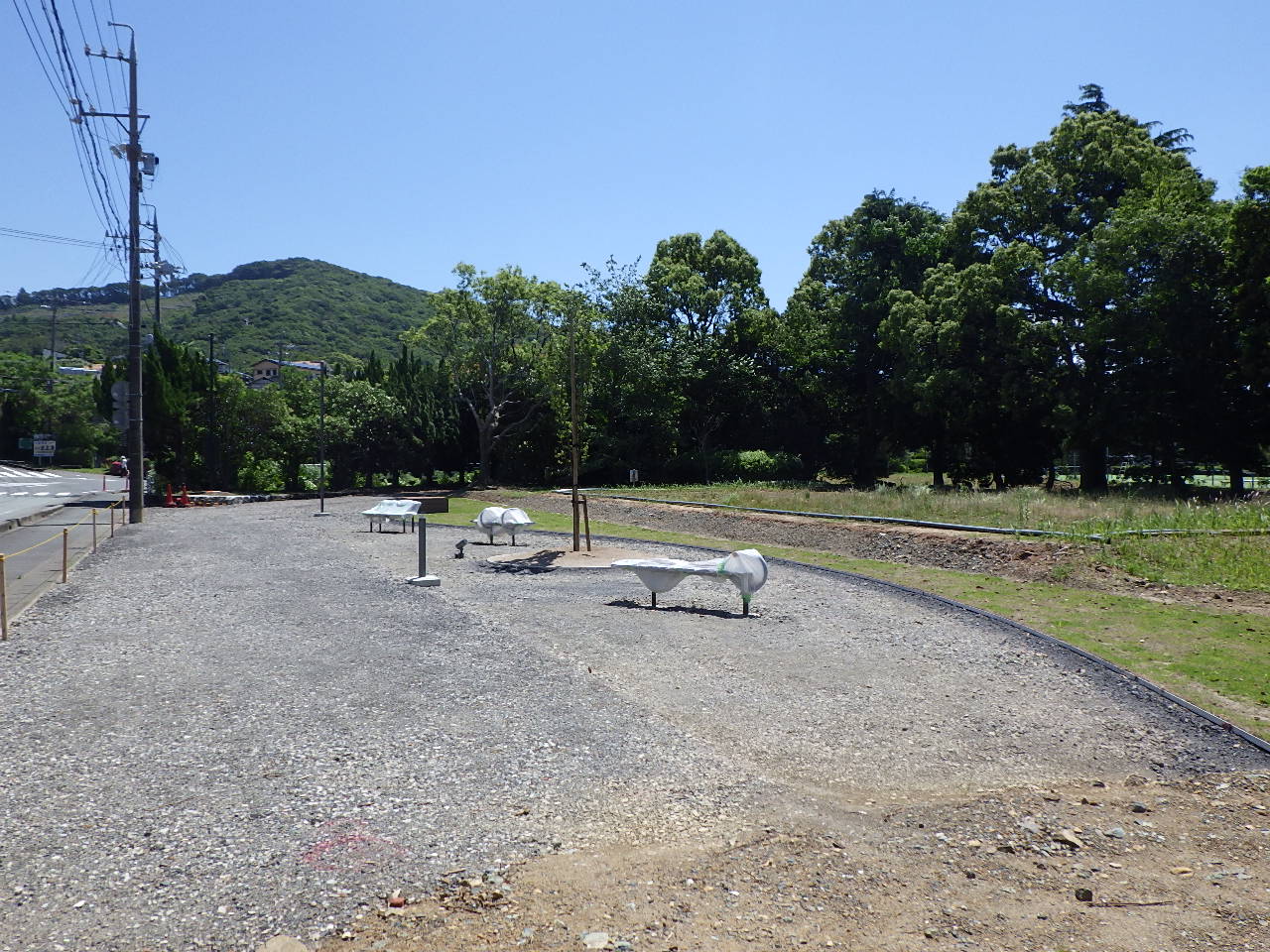 令和２年度　鳥羽中央公園園路整備工事