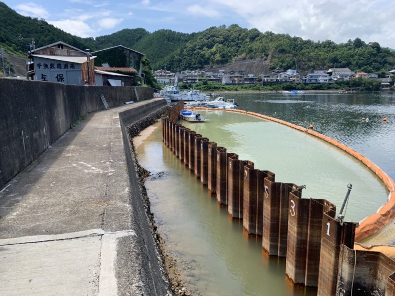 長島港(中ノ島地区)海岸高潮対策(護岸工)工事(その12)