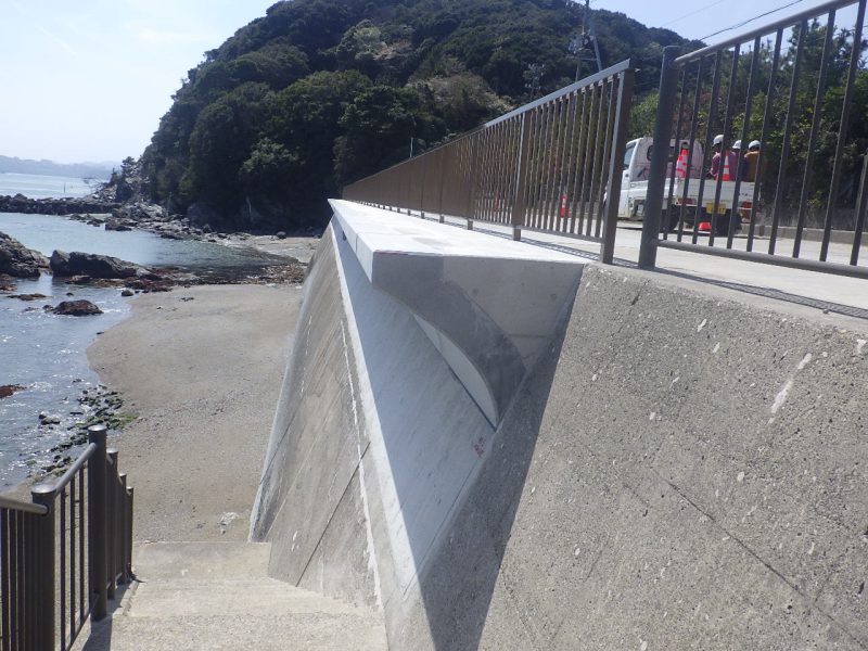 令和5年度 答志西地先海岸海岸局部改良（越波対策）工事